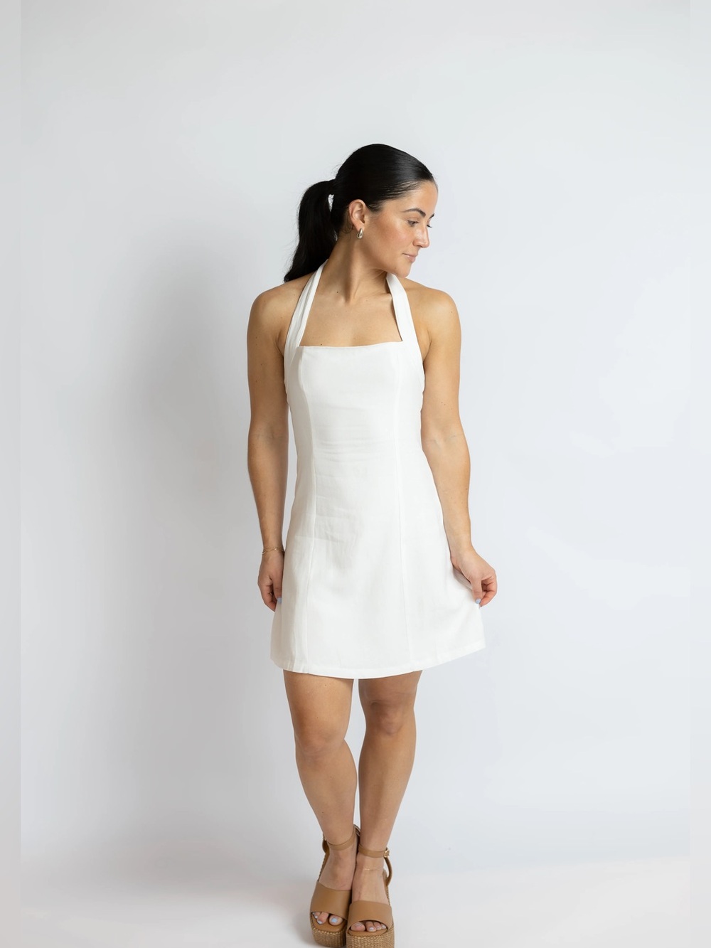 Plans Tonight Halter Dress